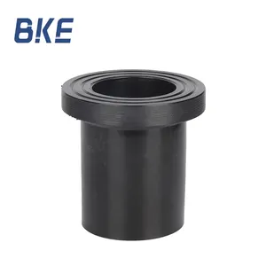 HDPE pipe fittings Flange Adaptor Stub End Long Neck Butt Welding By PE 100