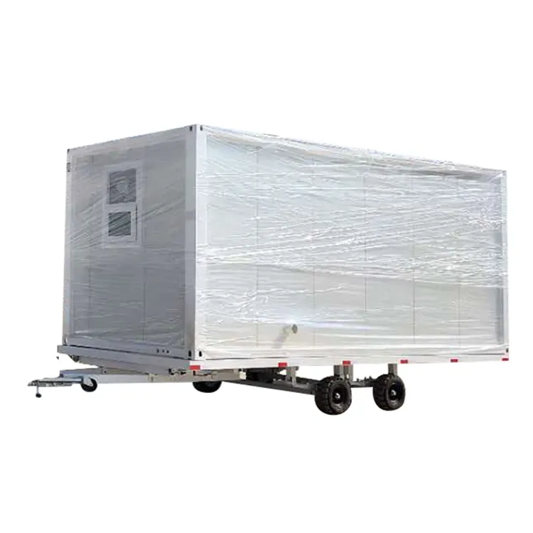 Hot sale modern home mobile trailer container house on wheels for living