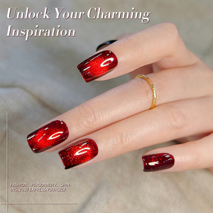 BORN PRETTY <span class=keywords><strong>Vernis</strong></span> à ongles en gel oeil de chat de Noël de couleur rouge 10ml OEM <span class=keywords><strong>Vernis</strong></span> gel UV de longue durée pour salon de coiffure - Product Image 6