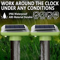 Répulsif solaire anti-vibrations ultrasoniques Saijinzek OEM ODM contre les taupes, les campagnols, les serpents pour les pelouses et les fermes en extérieur