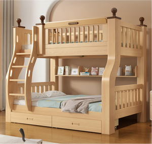 <span class=keywords><strong>Lit</strong></span> mezzanine <span class=keywords><strong>en</strong></span> bois gain de place pour petit <span class=keywords><strong>studio</strong></span> et combinaison chambre-salon pour micro-espaces urbains - Product Image 1