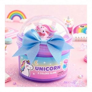 Durable Colorful Handmade <b>Slime</b> <b>Kit</b> ECO-friendly Educational Creative Smooth DIY Craft Decoration Pack Entertaining Bulk Supply - Product Image 6