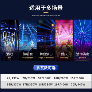 หลอดไฟหัวขยับได้ 7R 230W 9R 260W 10R 280W E27 ฮาโลเจน สำหรับไฟเวที - Product Image 4