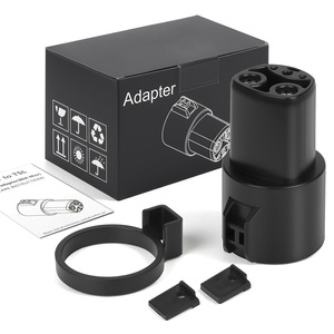 J1772 To Tesla Adapter <b>Kit</b> 80A Max For <b>Model</b> 3 Y S X Cybertruck Retrofit Upgrade Plastic Connector - Product Image 1