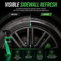 500ML Gloss Car Tire Black Shine Tire Shine & Protectants Long Lasting Auto Gloss Cleaner Wet Tire Shine Spray