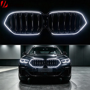 กระจังหน้ากันชนพร้อมไฟ LED RBG สำหรับ <span class=keywords><strong>BMW</strong></span> G20 G22 G26 G30 G32 G01 G02 G29 I4 G05 G06 G15 G14 F98 G12 F97รถ - Product Image 3