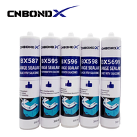 Scellant en silicone RTV 598 à faible odeur |   Mastic d'étanchéité imperméable pour joints plastique-métal et applications de transport 300ml
