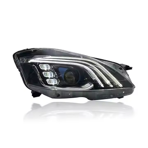 SJC accesorios de coche para Mercedes Benz Clase S W221 faro LED estilo <span class=keywords><strong>Maybach</strong></span> faro modificado 06-08 luces de circulación diurna - Product Image 3