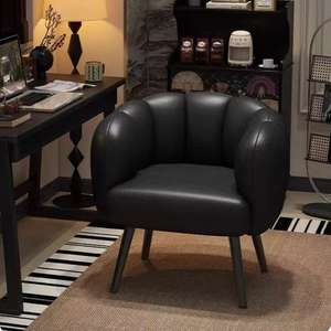 Fauteuil de Manucure Simple de Luxe Chaise Confortable pour la Maison Moderne Chambre à Coucher Tabouret de Coiffeuse Léger Chaise d'Ordinateur Sédentaire de Loisirs - Product Image 2