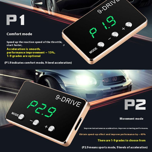 Accélérateur électronique intelligent 9-DRIVE, contrôleur de soupape automatique, design cyberpunk, matériau ABS, mode course économe en carburant - Product Image 6
