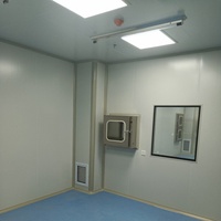 Fenêtre de transfert pour salle blanche OEM, boîte de passage de laboratoire, étanchéité à l'air, isolation thermique et acoustique, acier inoxydable et aluminium