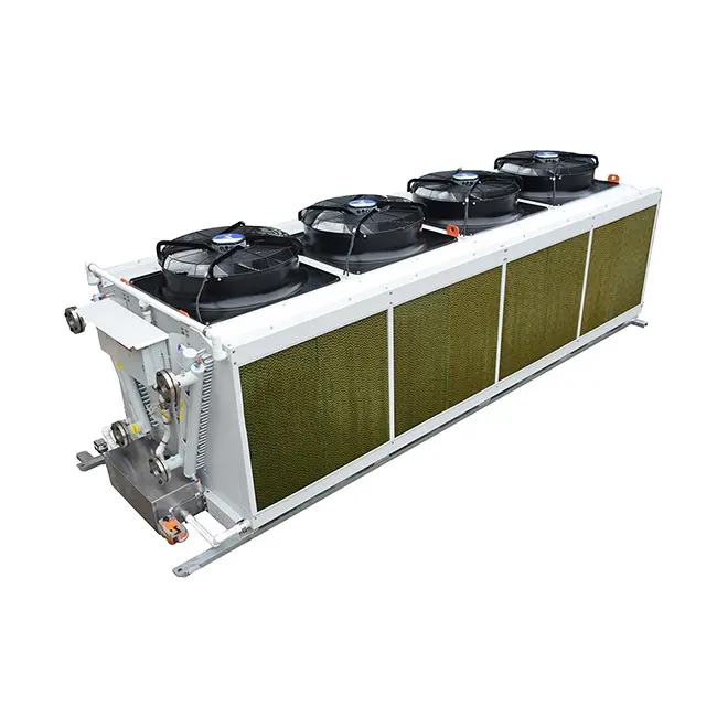 V Shape adiabatic Dry Air Cooler for Immersion Cooling System