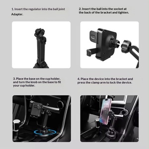 Soporte para Teléfono Celular Mejorado para Automóvil, Cuello Largo Ajustable, Sin Sacudidas, con Base Expandible, Compatible con <span class=keywords><strong>iPhone</strong></span>, Samsung y Todos los Teléfonos - Product Image 6