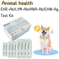 Factory Direct Sale Combo Test Kit EHR Ab LYM Ab ANA Ab CHW Ag 4 in 1 for Detection for Veterinarians Rapid Antigen Test Strip