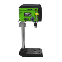 Perceuse à colonne miniature électrique 400W, perceuse à colonne de table, moteur sans balais haute tension, faible bruit, écran d'affichage numérique