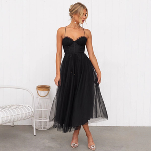 2026 New Arrival Solid Color Tulle <strong>Dresses</strong> Elegant <strong>Seductive</strong> Strapless Tulle <strong>Evening</strong> Gown - Product Image 5