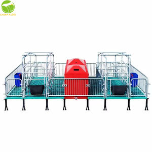 Cage pour animaux Cage de gestation pour truies Barre de localisation obstétrique individuelle pour équipement <span class=keywords><strong>d</strong></span>'<span class=keywords><strong>élevage</strong></span> de porcs - Product Image 1