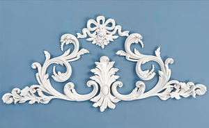 Moldura Decorativa de Espuma de Poliuretano de Alta Calidad OR-7243, Diseños de Cornisas y Coronas para Paredes y Techos, Adorno Floral Decorativo de PU - Product Image 3