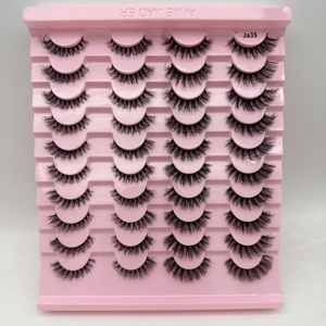 20 paires de faux <span class=keywords><strong>cils</strong></span> en vison synthétique moelleux en gros, <span class=keywords><strong>cils</strong></span> en vison pleine bande 20-en-1 - Product Image 2