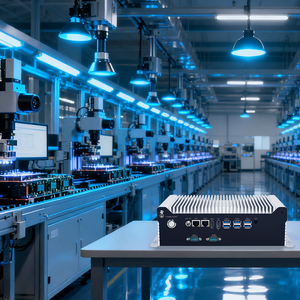 Computadora Industrial Integrada Sin Ventilador Intel Core I3 I5 I7 de 12.ª Generación con Pantalla Dual 4K, SSD M.2 NVMe, <span class=keywords><strong>Mini</strong></span> <span class=keywords><strong>PC</strong></span> para Visión Artificial - Product Image 6
