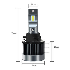 <span class=keywords><strong>2022</strong></span> ampoules de phares LED H15 Super lumineuses EMC CANBUS 50W 12000LM phare Automobile feux de route DRL lumière Plug & Play - Product Image 4