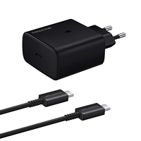 Chargeur mural rapide USB-C 45W en matériau PC, adaptateur de voyage UE, directement de l'usine, pour Samsung Galaxy S24 S23 Ultra