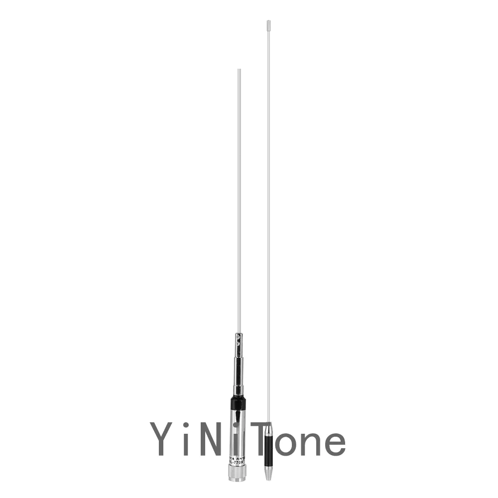 Yiniton NL-770R Antenne Met Witte RB-400 Beugel En 5M SC-316 Verlengkabel Voor Auto Radio Kenwood Yaesu Icom