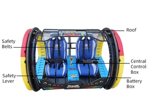 Atracciones de Parque de Diversiones, Nuevo Columpio Giratorio de 360 Grados para Niños, Happy Car RC240123001 - Product Image 6