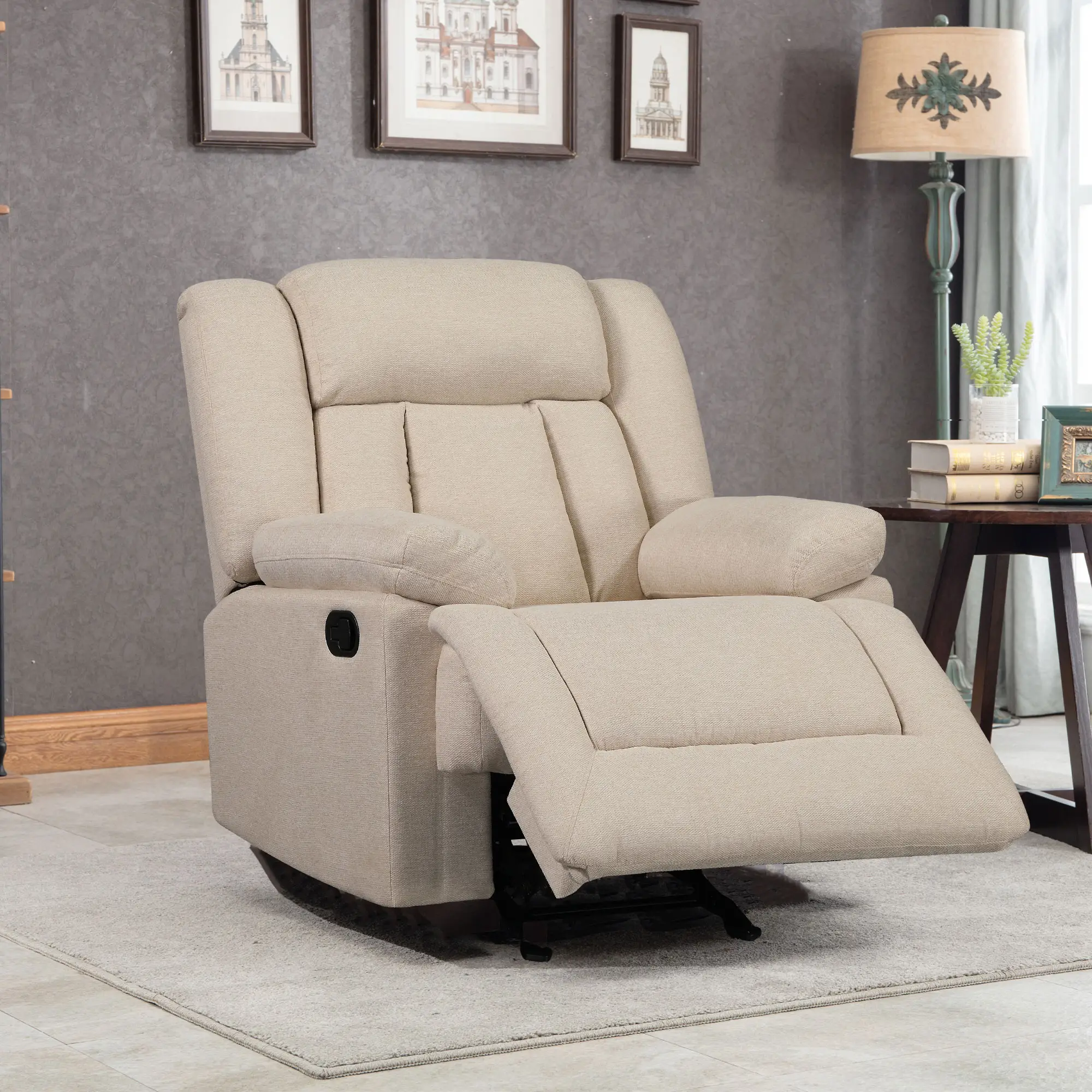 Home Cinema Morden Luxury Cheap Manual Massage Swivel Single Recliner Sofa Chair Reclining