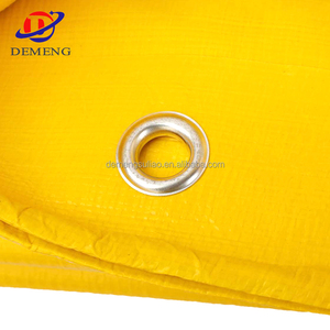 Bâche PVC enduite jaune 550G de haute qualité, personnalisée, imperméable, écologique, anti-UV, pour camions, bateaux, tentes et usage industriel – Prix abordable - Product Image 5