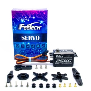 Motor Digital Sin Escobillas Feitech Servo FT5425BL de 25 kg para Modelo de Auto RC de Alta Velocidad y Bajo Perfil - Product Image 1