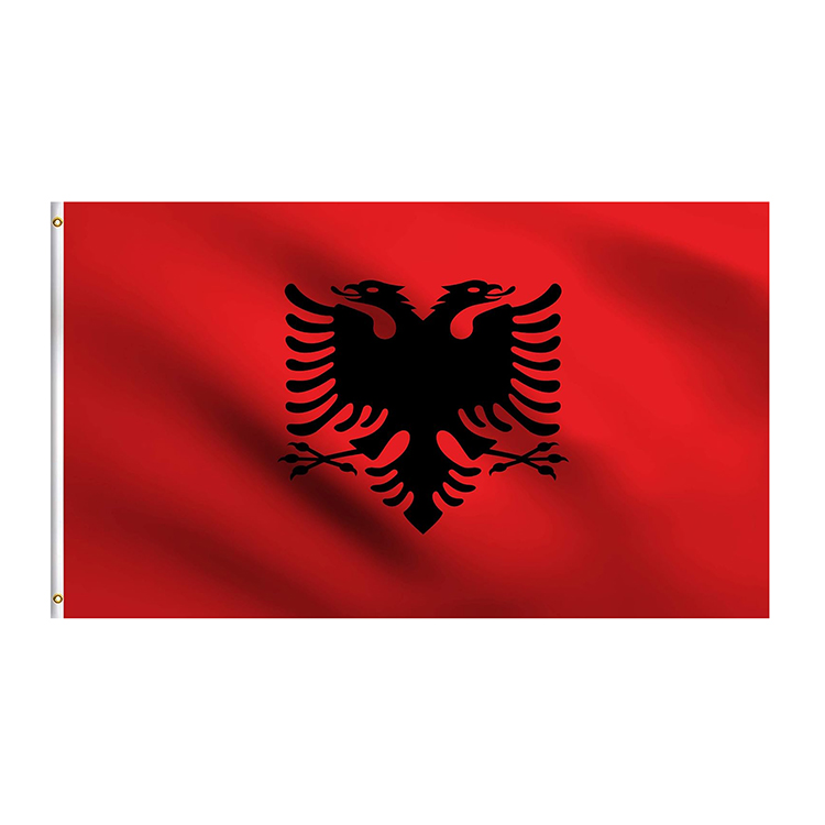 Drapeau de l'Albanie