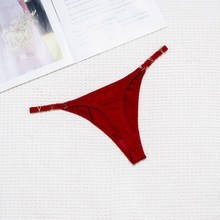 Quần lót nữ, dây T, bikini xuyên thấu gợi cảm, quần lót cạp thấp, ảnh gợi cảm của bạn trai so với quần lót dây T - Product Image 6