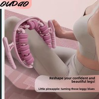 Roda Pijat Yoga Terapung Enam Sumbu 28-inci 2025 Circular, Bahan PP, Peralatan Kebugaran, Relaksasi Otot, Pembentukan Tubuh, Latihan