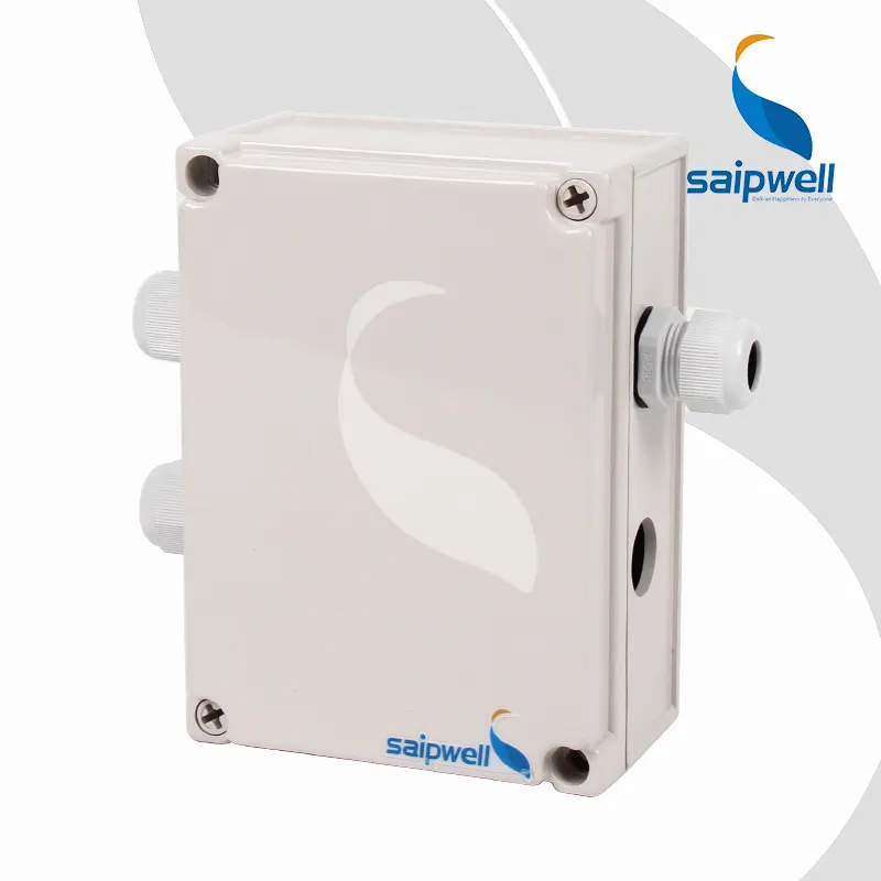 Caja de Panel de Control Saipwell, caja de conexiones eléctricas, 8 vías, 2 pulgadas/2 salidas, carcasa exterior, fundas electrónicas impermeables de plástico