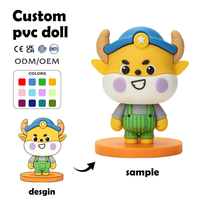 Figura de acción personalizada de resina PVC, modelo de juguete de anime, mini figura 3D, fabricante de figuras de pareja, embalaje misterioso, coleccionable unisex