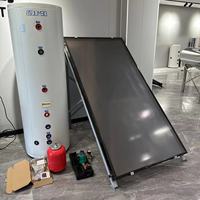 Réservoir d'eau en acier inoxydable de 300 L pour chauffe-eau solaire à plaque plane de type split au Guatemala