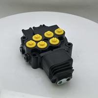 Katup Hidrolik Multi Arah Dua Bagian Yikaide M45/2D1 ISO 1179-1 untuk Excavator Loader