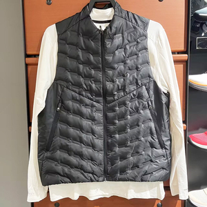Gilet matelassé léger pour homme, idéal pour le sport en plein air, la course à pied, le football et l'entraînement – <span class=keywords><strong>Veste</strong></span> <span class=keywords><strong>sans</strong></span> manches en duvet pour l'extérieur - Product Image 1