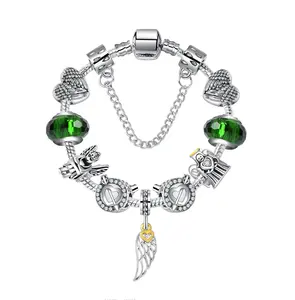 <span class=keywords><strong>Bracelet</strong></span> d'infirmière d'amour coréen, <span class=keywords><strong>bracelet</strong></span> d'ailes d'angle à breloques - Product Image 1