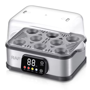 หม้อต้มไข่ไฟฟ้า 300W สำหรับไข่ได้สูงสุด 8 ฟอง พร้อมหน้าจอดิจิตอล ใช้งานง่าย ป้องกันความร้อนเกิน สำหรับใช้ในบ้าน - Product Image 3