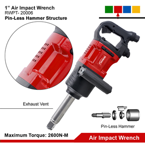 1" Inch Pneumatic Air Impact <b>Wrench</b> Tools Sockets Set Professional Heavy Duty Pneumatic Impact <b>Wrench</b> Kit High Torque Air <b>Wrench</b> - Product Image 6