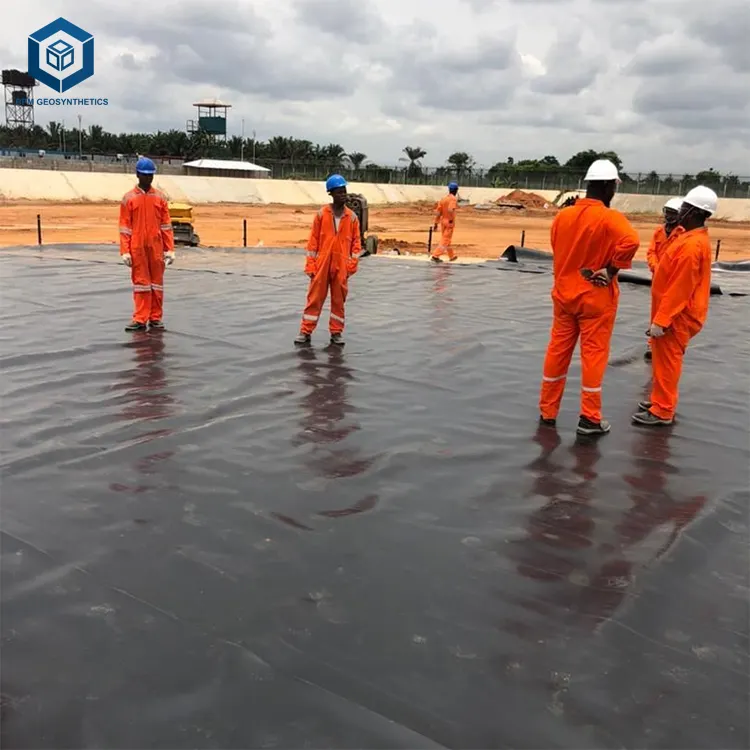 Plastic Liner Sealant Polyethylene Geomembrane for Mining Projects in Ecuador