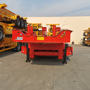 Semirremolque <span class=keywords><strong>de</strong></span> plataforma baja LUEN 2022 <span class=keywords><strong>de</strong></span> 2 ejes y 50 toneladas para transporte <span class=keywords><strong>de</strong></span> contenedores - Product Image 6