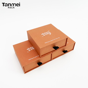 Cajas de Embalaje para Joyería con Logotipo Personalizado, Caja de Regalo de Papel con Cajón para Collar, Anillo, Pulsera, Pendientes - Product Image 3