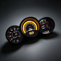 12.3" IPS LCD Digital Cluster Dashboard Vintage Porsche Cayman (987) 2005-2012 Speedometer Panel Instrumen Pintar Pemutar Linux