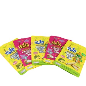 Túi Dây Kéo thực phẩm tùy chỉnh với cửa sổ tròn kim loại đứng lên túi cho các loại hạt ăn nhẹ - Product Image 6