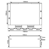 Pilote de moteur pas à pas Nema 34 CWD860H 7.2A 60-110vdc / 40-80vac Nema23 Fraiseuse CNC à moteur DSP hybride biphasé 32 bits