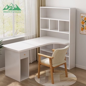 Wayon Versatile Home Office Desk Modern Minimalist <strong>PC</strong> <strong>Table</strong> with Sturdy K-Shaped Legs - Product Image 6