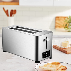 <span class=keywords><strong>Grille</strong></span>-<span class=keywords><strong>pain</strong></span> pour équipement de cuisine d'hôtel <span class=keywords><strong>Grille</strong></span>-<span class=keywords><strong>pain</strong></span> commercial avec écran tactile Fonction pop-up automatique <span class=keywords><strong>Grille</strong></span>-<span class=keywords><strong>pain</strong></span> à 4 tranches - Product Image 5